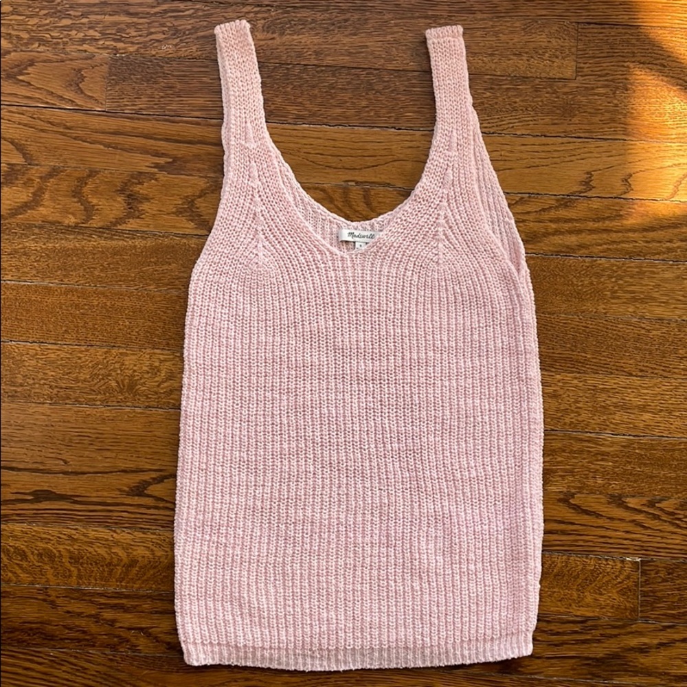 Madewell Pink Sweater Tank